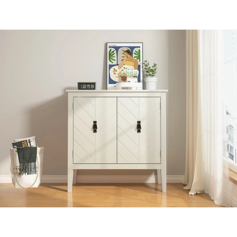 Armoires en bois à 2 portes