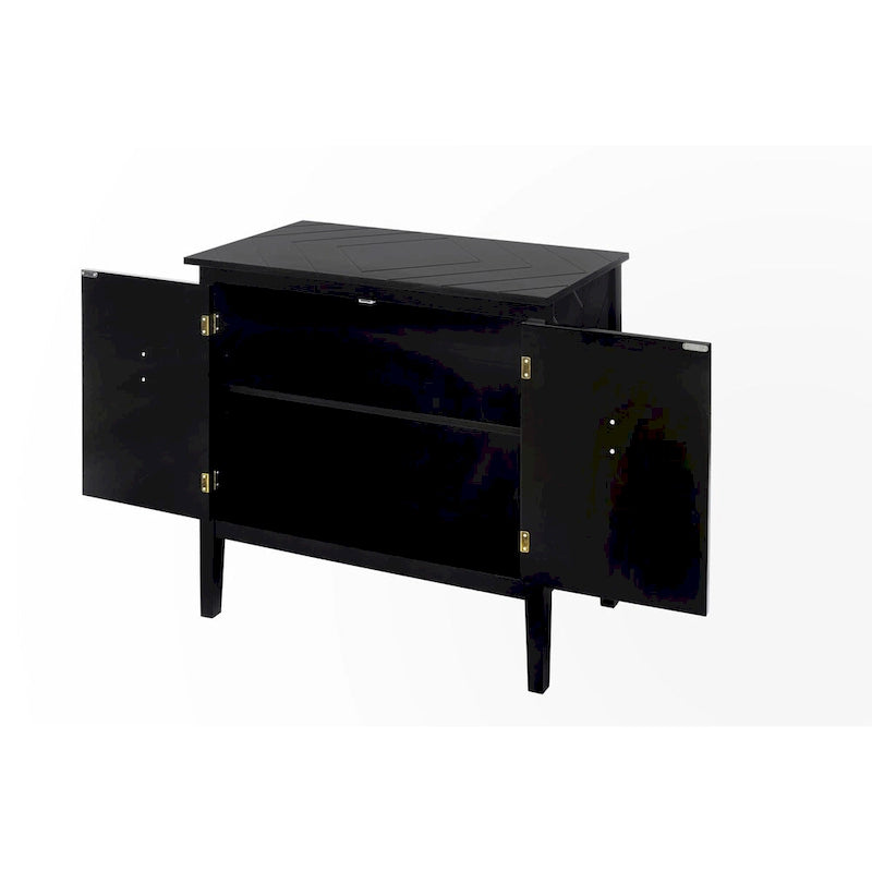 Armoires en bois à 2 portes