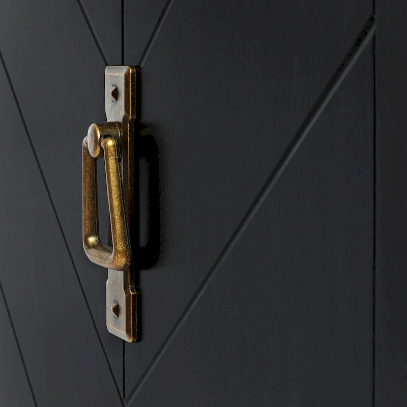 Armoires en bois à 2 portes