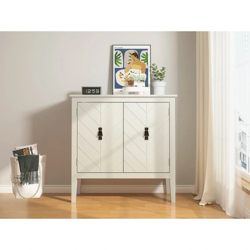 Armoires en bois à 2 portes