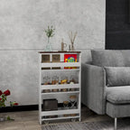 Chariot de rangement étroit à roulettes avec étagères pour cuisine et salle de bain