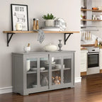 Buffet/armoire de rangement avec porte coulissante - 42 x 13,0 x 24,5 (L x l x H)