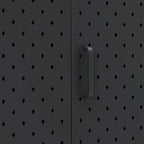 buffet de rangement vidaXL pour cuisine, salon ou entrée, en acier