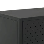 buffet de rangement vidaXL pour cuisine, salon ou entrée, en acier