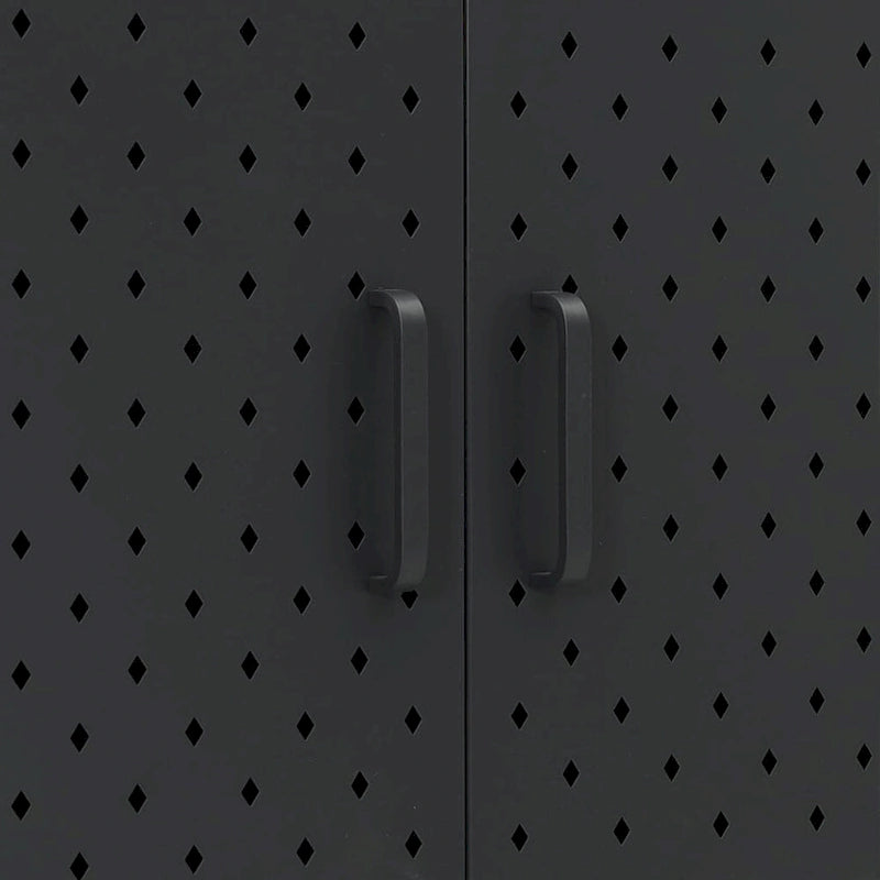 buffet de rangement vidaXL pour cuisine, salon ou entrée, en acier