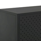 buffet de rangement vidaXL pour cuisine, salon ou entrée, en acier