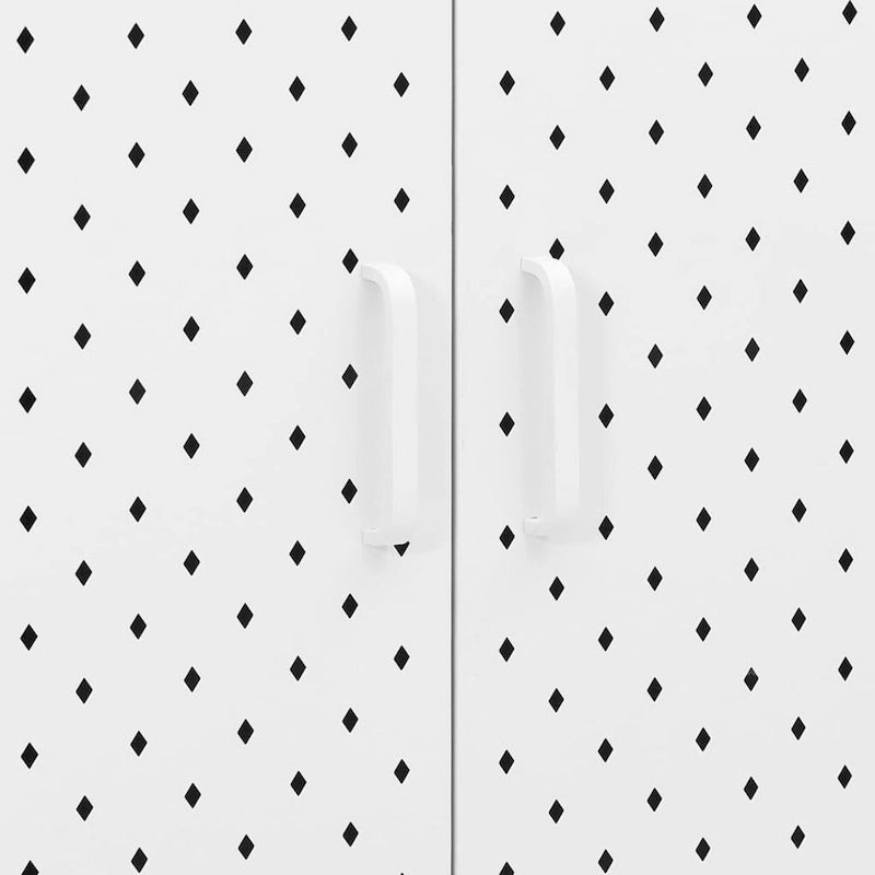 buffet de rangement vidaXL pour cuisine, salon ou entrée, en acier