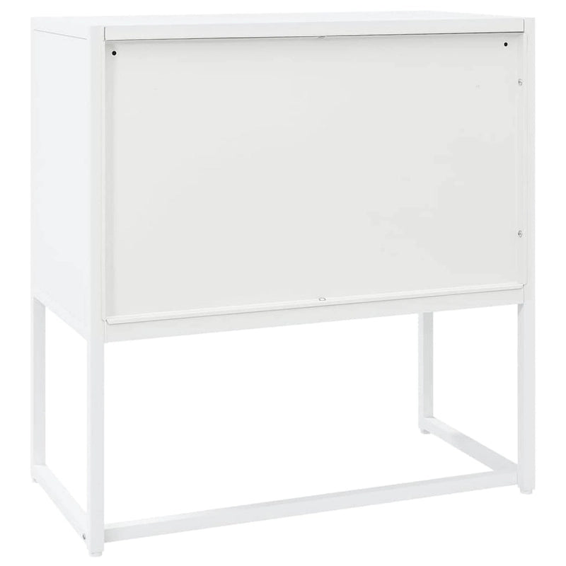 buffet de rangement vidaXL pour cuisine, salon ou entrée, en acier