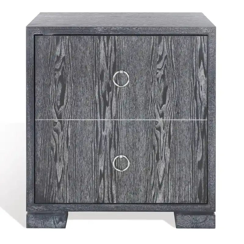 Commode Kristien laquée blanche et dorée SAFAVIEH Couture - 61 cm (L) x 46 cm (P) x 66 cm (H)