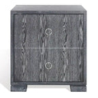 Commode Kristien laquée blanche et dorée SAFAVIEH Couture - 61 cm (L) x 46 cm (P) x 66 cm (H)