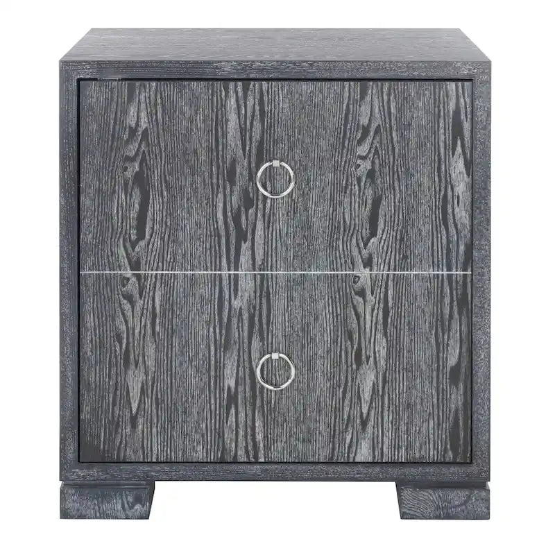 Commode Kristien laquée blanche et dorée SAFAVIEH Couture - 61 cm (L) x 46 cm (P) x 66 cm (H)