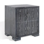 Commode Kristien laquée blanche et dorée SAFAVIEH Couture - 61 cm (L) x 46 cm (P) x 66 cm (H)