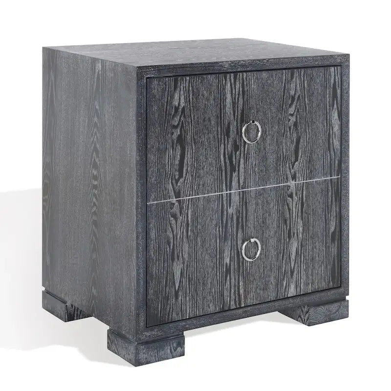 Commode Kristien laquée blanche et dorée SAFAVIEH Couture - 61 cm (L) x 46 cm (P) x 66 cm (H)