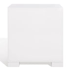 Commode Kristien laquée blanche et dorée SAFAVIEH Couture - 61 cm (L) x 46 cm (P) x 66 cm (H)