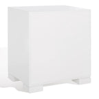 Commode Kristien laquée blanche et dorée SAFAVIEH Couture - 61 cm (L) x 46 cm (P) x 66 cm (H)