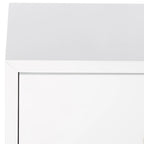 Commode Kristien laquée blanche et dorée SAFAVIEH Couture - 61 cm (L) x 46 cm (P) x 66 cm (H)