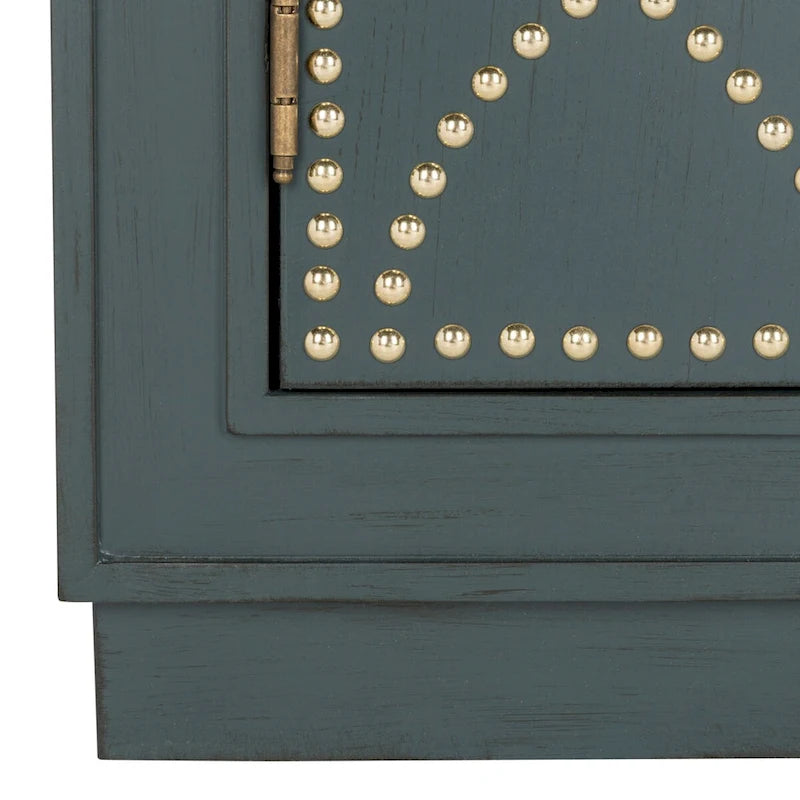 Coffre de rangement SAFAVIEH Ala à 2 portes - 32 cm (L) x 16 cm (P) x 29 cm (H)