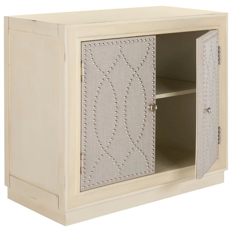 Coffre de rangement SAFAVIEH Ala à 2 portes - 32 cm (L) x 16 cm (P) x 29 cm (H)