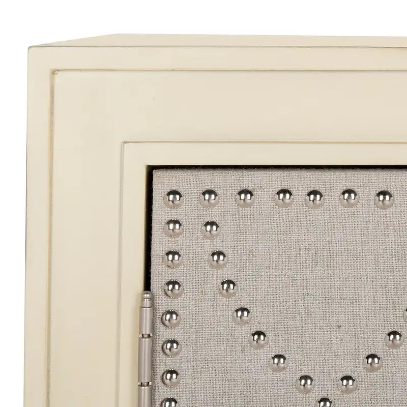 Coffre de rangement SAFAVIEH Ala à 2 portes - 32 cm (L) x 16 cm (P) x 29 cm (H)