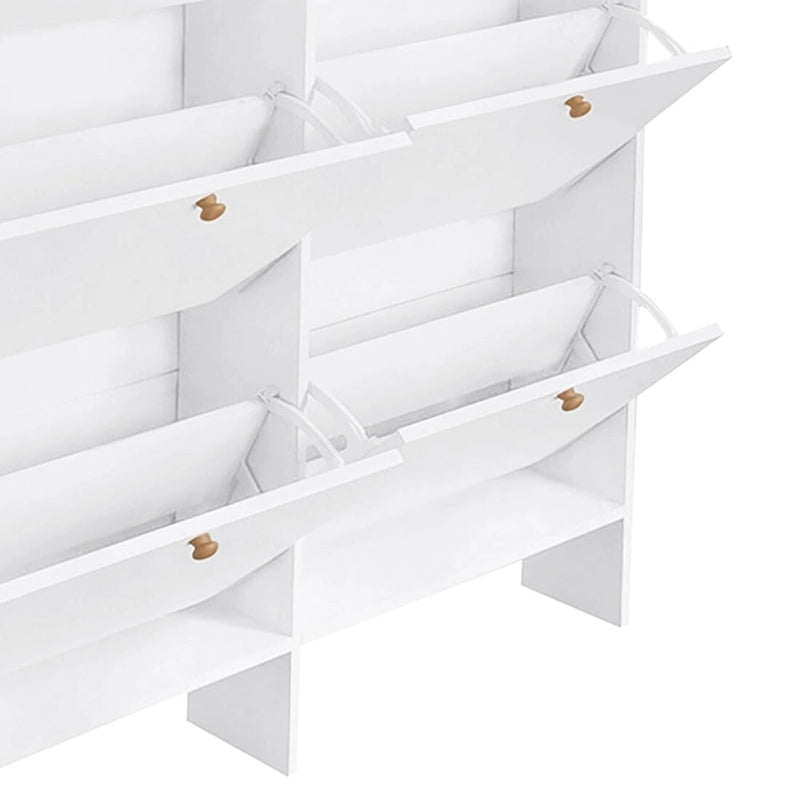 Armoire à chaussures haute, multifonctionnelle et classique, autoportante