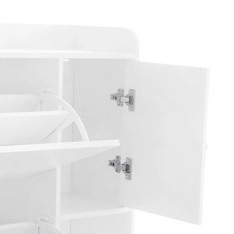 Meuble de rangement à chaussures multifonctionnel minimaliste avec siège rabattable