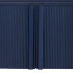 Meuble de rangement moderne en bois à 4 portes, idéal pour le salon, l'entrée ou le couloir.