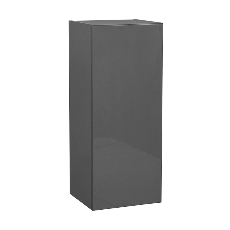 Armoire murale 18 x 36 - Porte simple - Gris - 18 x 36 x 12