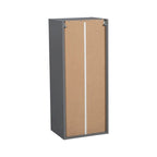 Armoire murale 18 x 36 - Porte simple - Gris - 18 x 36 x 12