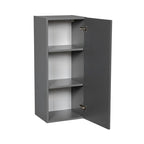 Armoire murale 18 x 36 - Porte simple - Gris - 18 x 36 x 12