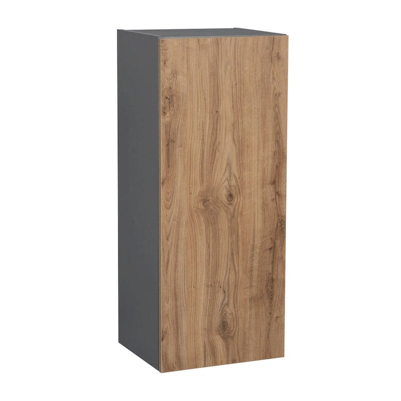 Armoire murale 18 x 36 - Porte simple - Gris - 18 x 36 x 12