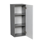 Armoire murale 18 x 36 - Porte simple - Gris - 18 x 36 x 12