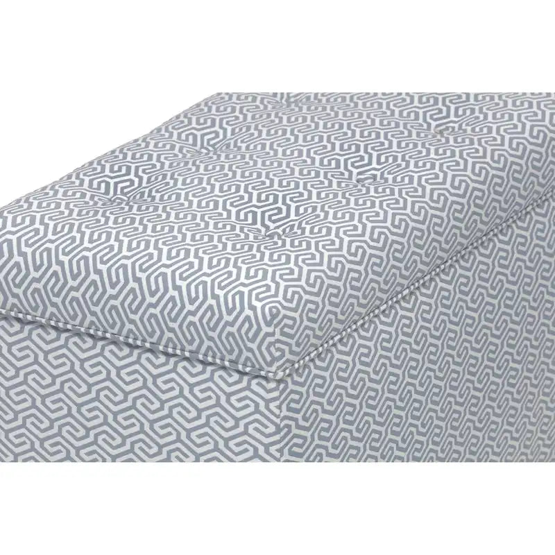 Banc coffre de rangement Angela pour salon de style transitionnel