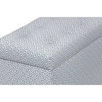 Banc coffre de rangement Angela pour salon de style transitionnel