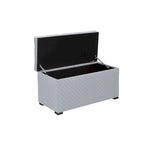 Banc coffre de rangement Angela pour salon de style transitionnel