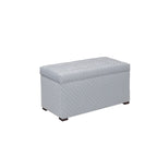 Banc coffre de rangement Angela pour salon de style transitionnel