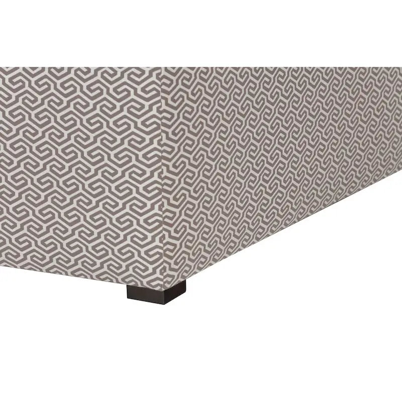 Banc coffre de rangement Angela pour salon de style transitionnel