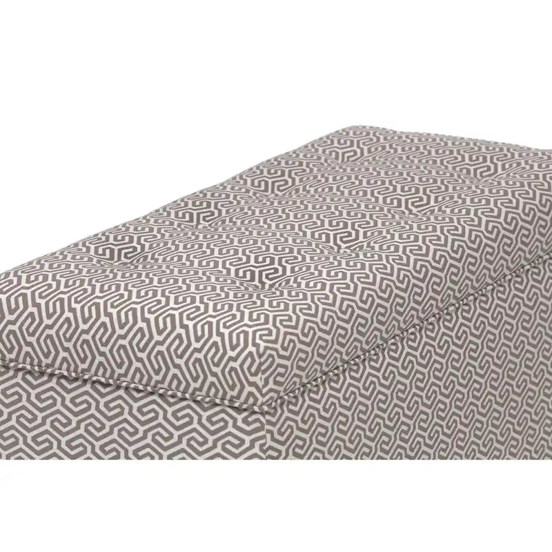 Banc coffre de rangement Angela pour salon de style transitionnel