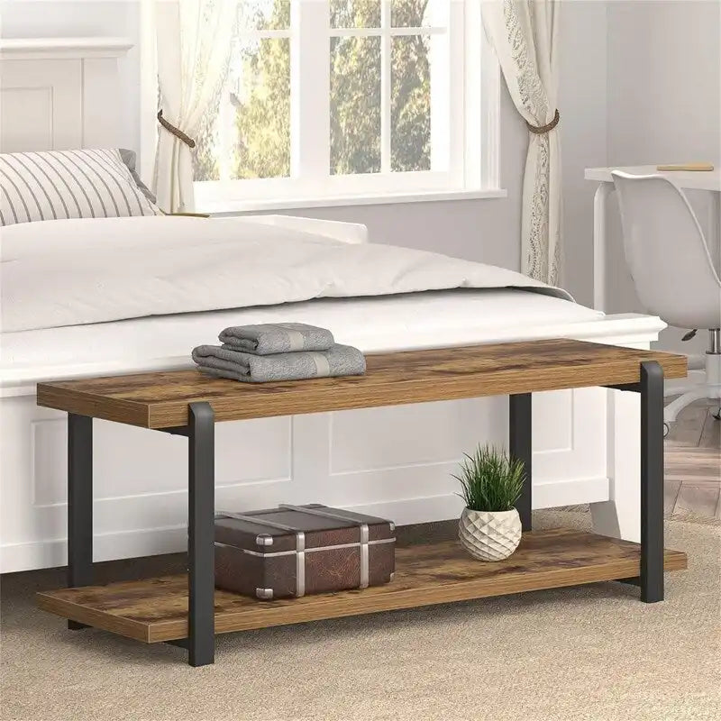 Banc d'entrée - 14 cm (P) x 47 cm (L) x 17,9 cm (H)