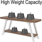 Banc de rangement pour chambre à coucher - 14,2 cm (P) x 47 cm (L) x 18,2 cm (H)