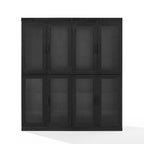 Ensemble de 2 armoires de rangement de cuisine Crosley Essen avec portes vitrées