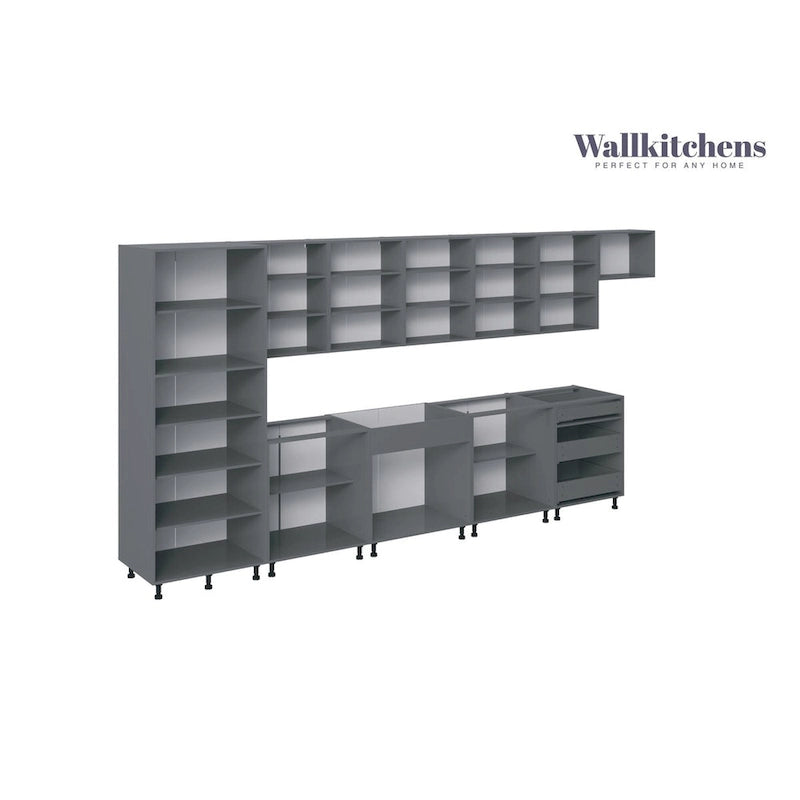 Cuisine Imperial Collection, base grise, largeur 15 pi - 174 x 24