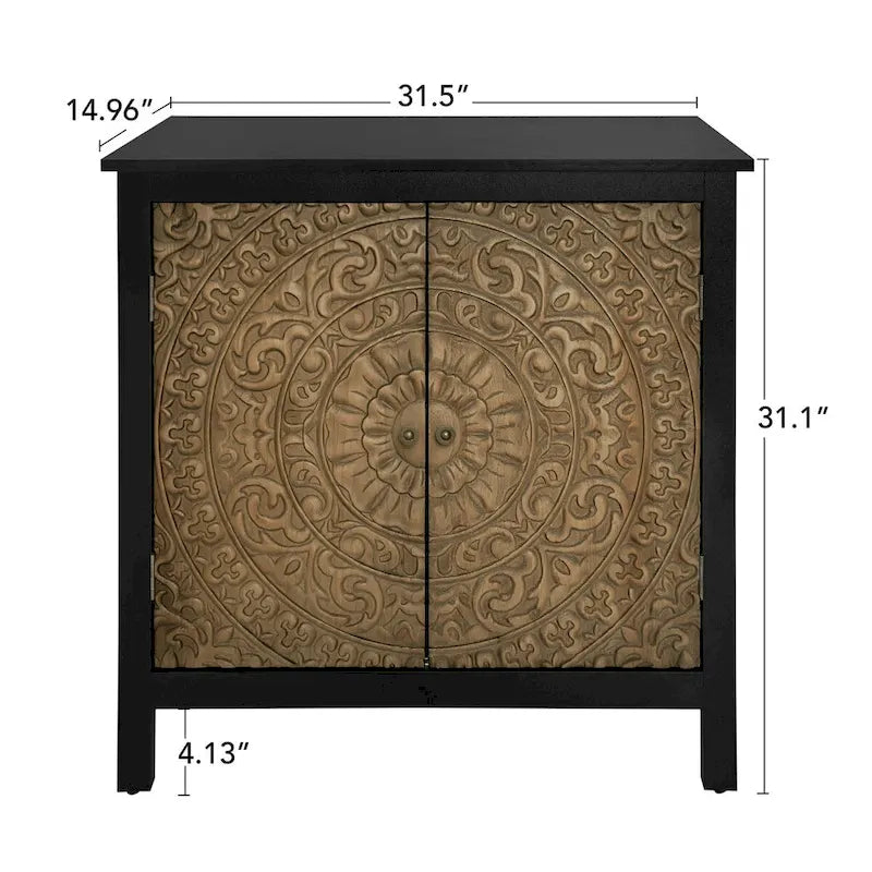 Armoire à 2 portes, mobilier américain