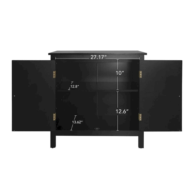 Armoire à 2 portes, mobilier américain