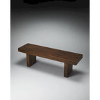 Banc en bois brun Butler Hewett