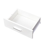 Postes de coiffure avec étagère de rangement à 2 niveaux et porte, armoire de rangement pour coiffure avec 2 tiroirs