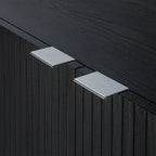 Armoire noire Merk à 2 portes