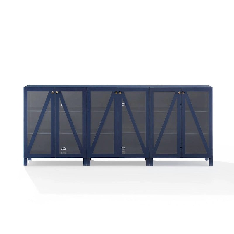 Ensemble de 3 meubles de rangement multimédia Crosley Cassai