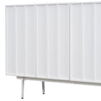 Meuble moderne à 4 portes et étagères réglables