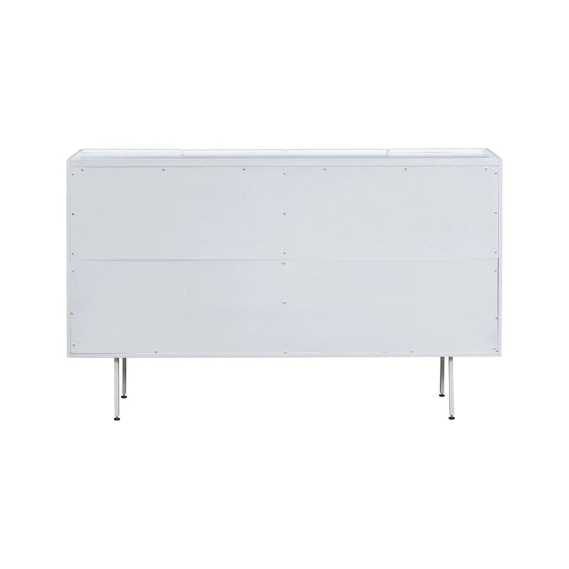 Meuble moderne à 4 portes et étagères réglables