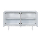 Meuble moderne à 4 portes et étagères réglables